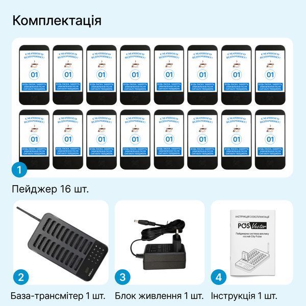 Пейджерная система вызова гостей City Pulse. Беспроводная система оповещения и вызова клиентов