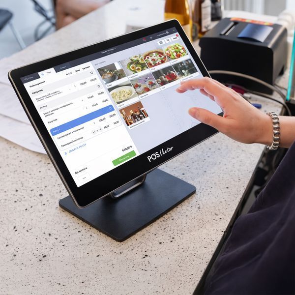 Бюджетний та продуктивний POS-термінал Agnessa 15.6&rdquo; Full HD 8/64 ГБ. Сенсорний ПОС термінал на Windows