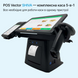 Комплексна каса 5-в-1 SHIVA POS Android 13 для магазину і торгівлі. POS-термінал + принтер чеків + сканер штрихкодів + тримач + ПЗ