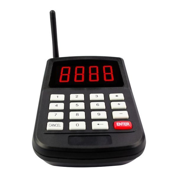 Система виклику персоналу POS Vector CTK202+PSR7 кухонний передавач кухаря +  7 пейджерів офіціанта