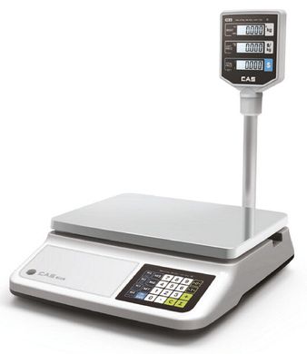 Комплект автоматизации мясного магазина с весовым товаром. POS-терминал + принтер + программа + сканер + весы