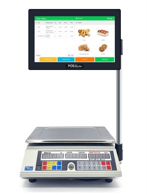 Готовый набор для автоматизации пекарни или кондитерской. POS-система с весами + принтер + программа с ПРРО