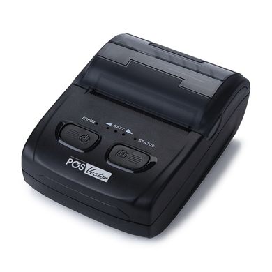 Портативний принтер чеків чекодрук POS Vector на 58мм із блютузом для РРО фіскалізації Checkbox, COTA (USB+Bluetooth)