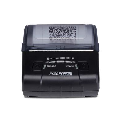 Портативный принтер чеков POS Vector на 80 мм (USB, BlueTooth)