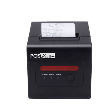 Кухонный принтер чеков POS Vector на 80/58 мм для беспроводной печати (USB, LAN, Wi-Fi)